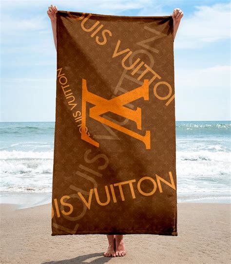 louis vuitton towels|Louis Vuitton bath towel.